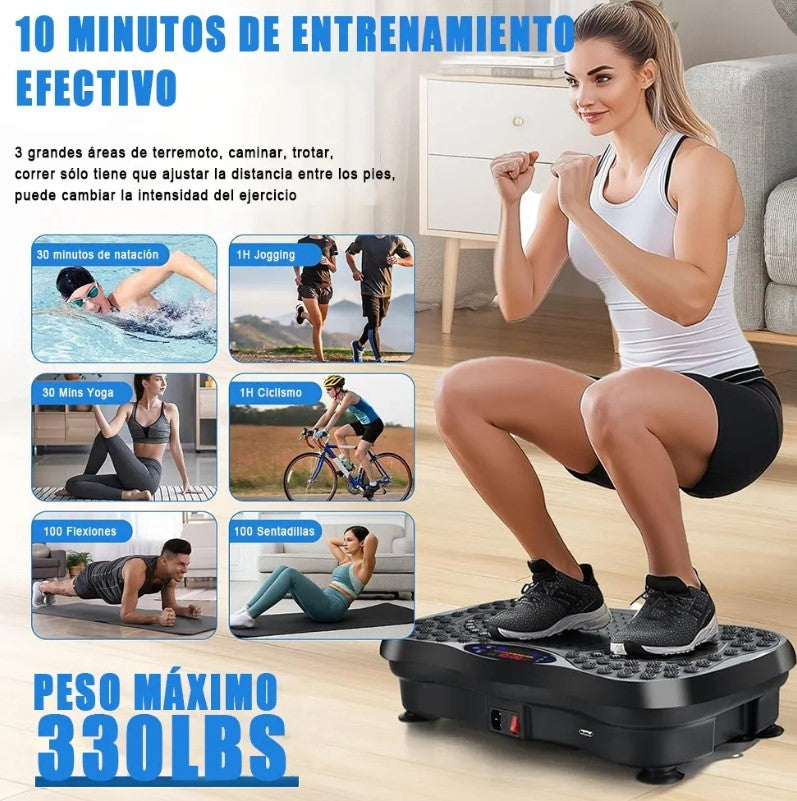 POWER FIT 3 EN 1: Tu Gimnasio Completo en 10 Minutos - Con Control Remoto