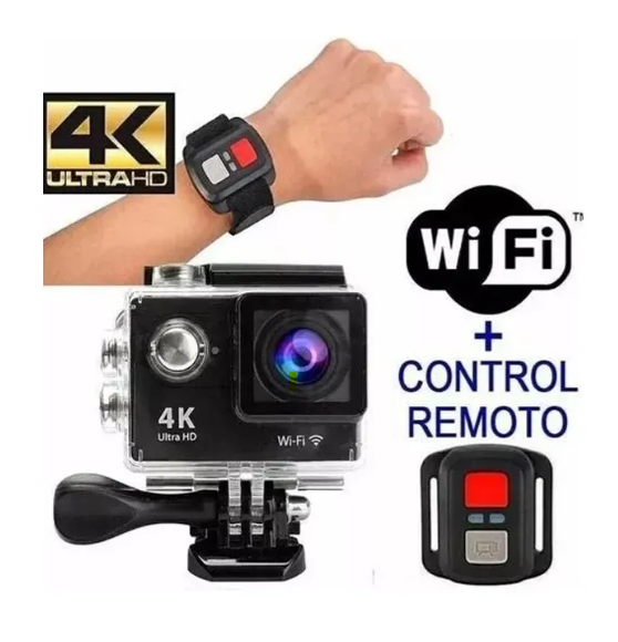 CÁMARA GOPRO 4K + FUNDA ULTRARRESISTENTE DE REGALO