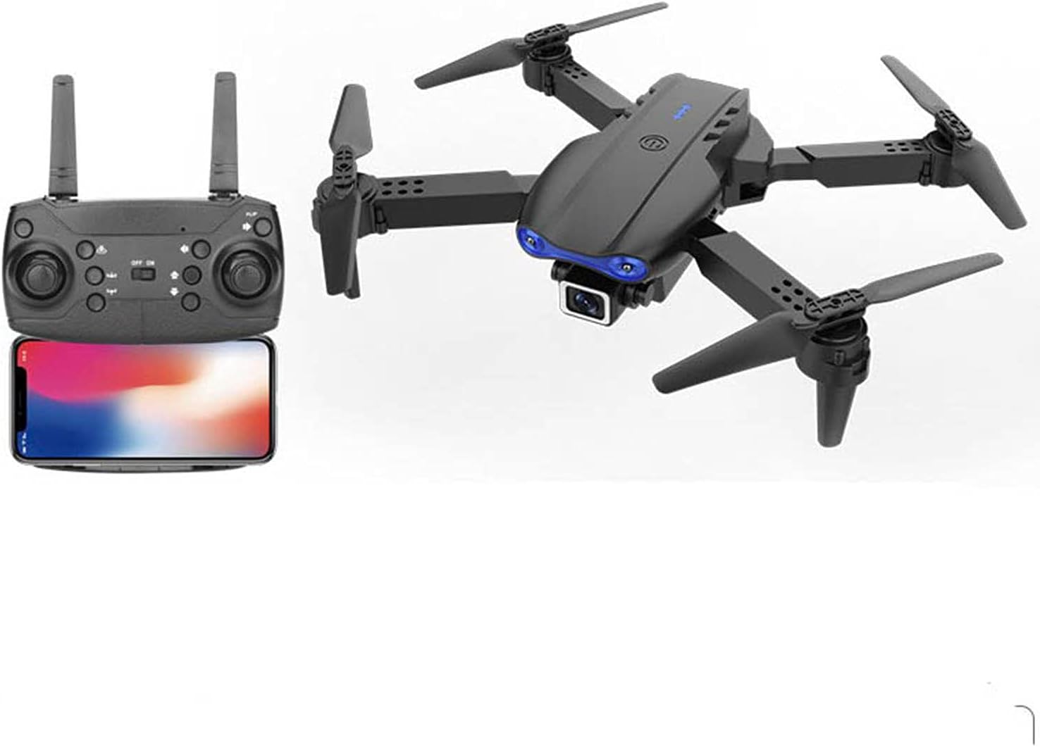 [OFERTA] - Dron E99 Max Sky Vision 4K + DOBLE BATERÍA + CONTROL PANTALLA CELULAR