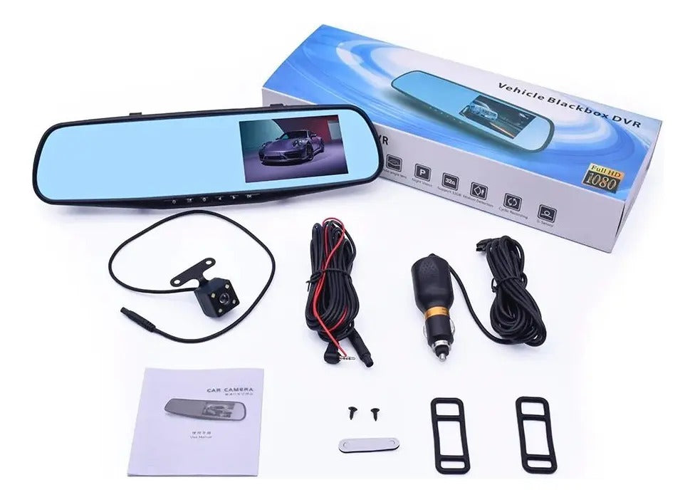 🚗 TRANSFORMA TU MANERA DE CONDUCIR De un retrovisor tradicional a un retrovisor inteligente con pantalla, cámara y visión amplia.