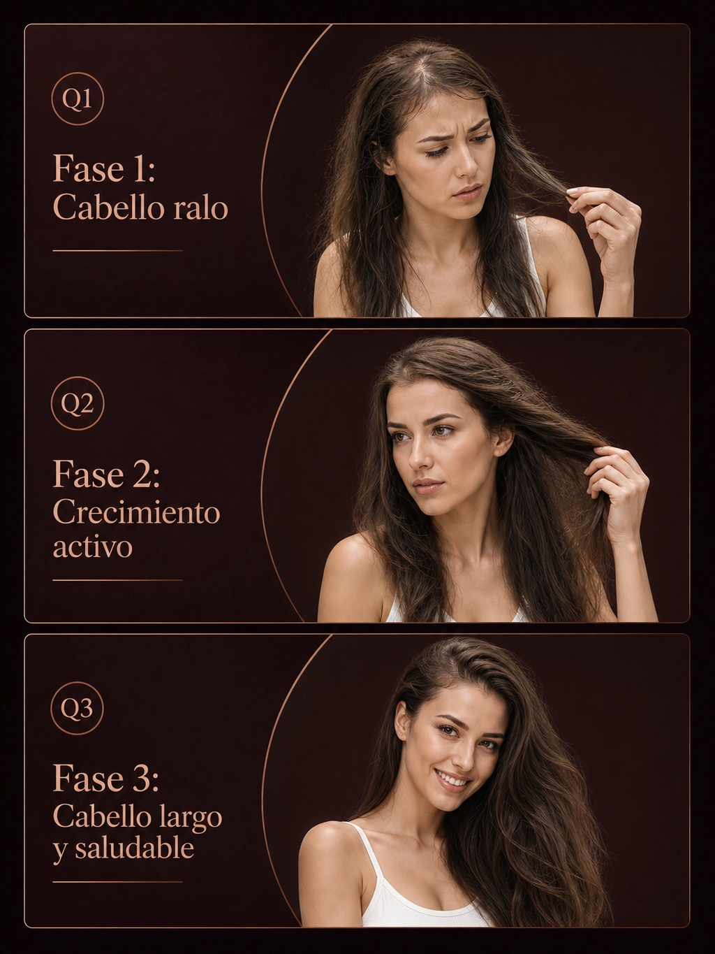 Cepillo para el crecimiento del cabello