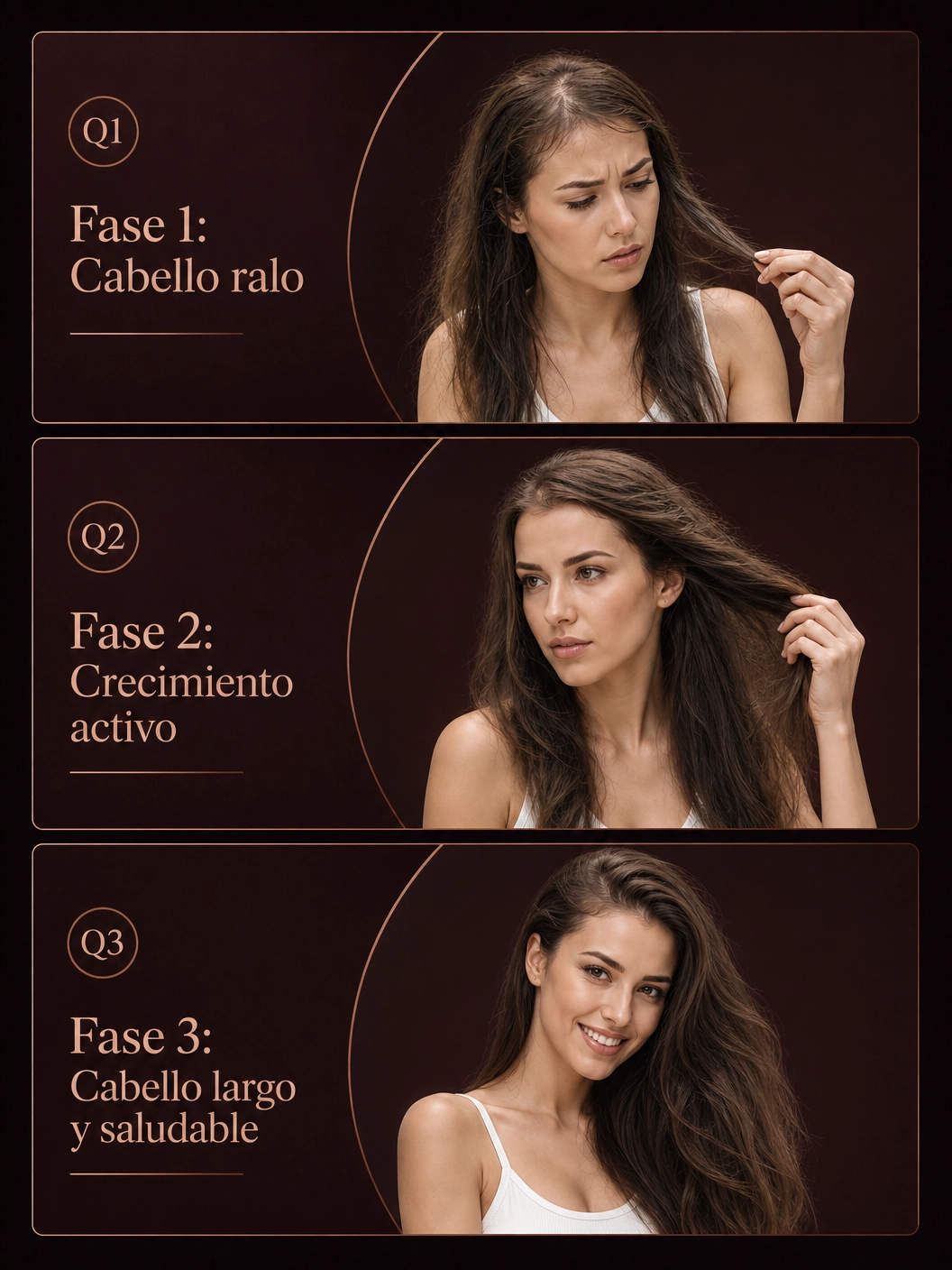 Cepillo para el crecimiento del cabello