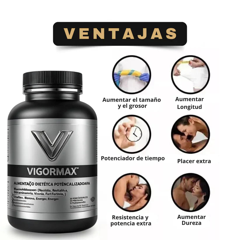 VIGOR MAX X 6 UNIDADES